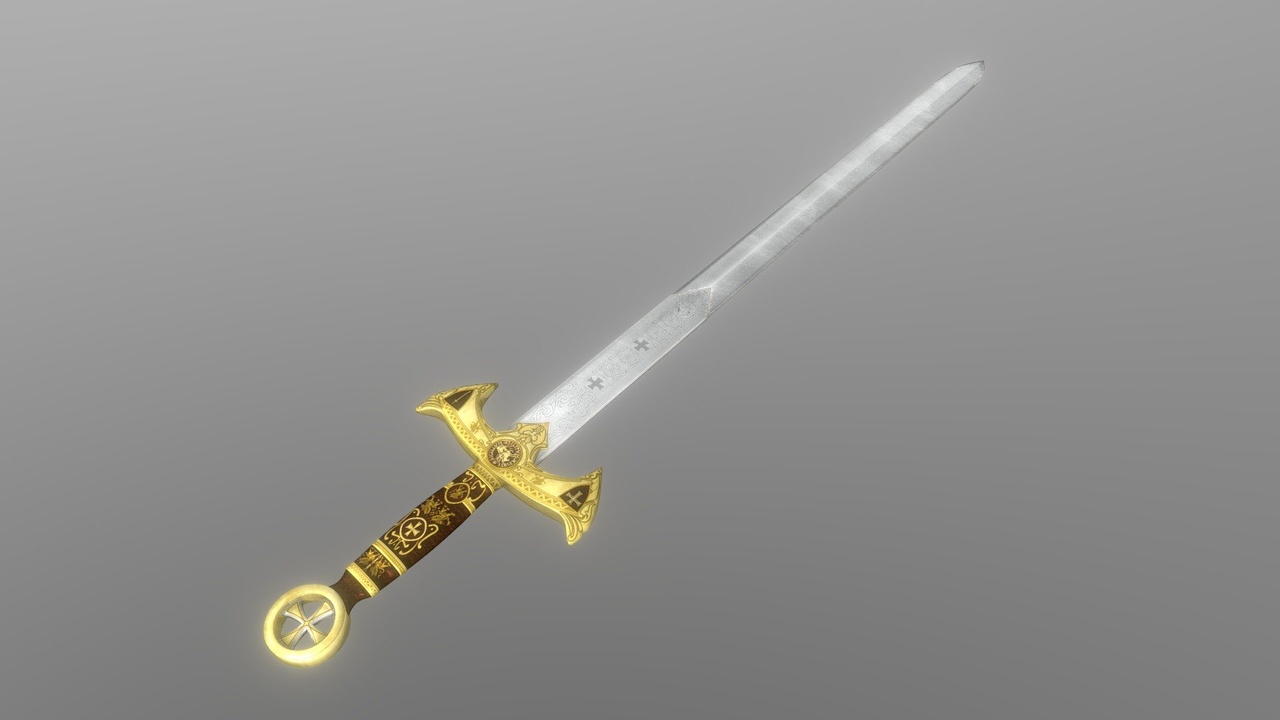 Media 1 for listing Templar Sword