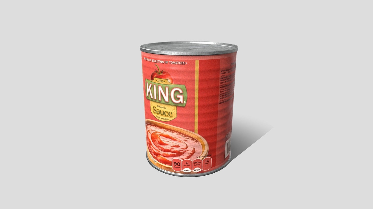 Media 1 for listing Tomato Sauce Can