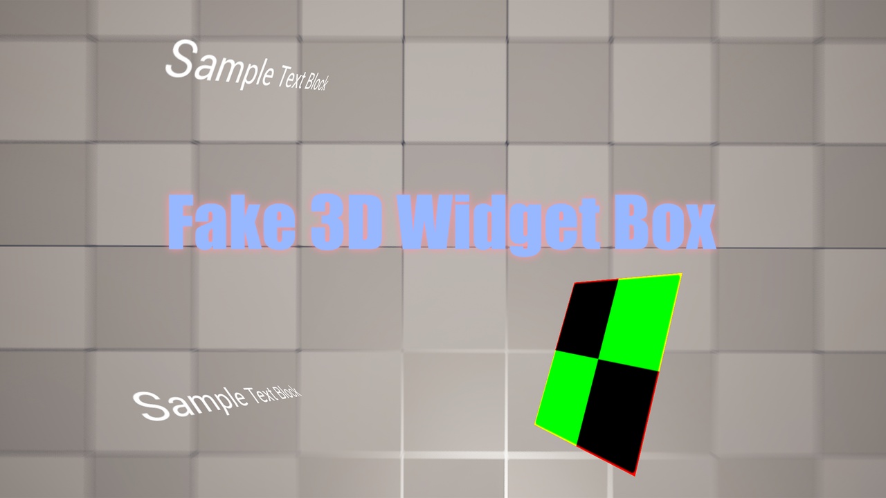Media 1 for listing Fake 3D Widget
