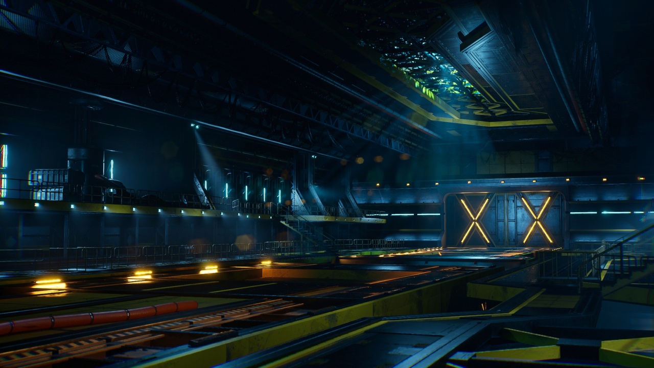 商品 Sci-Fi Hangar 的媒体 1