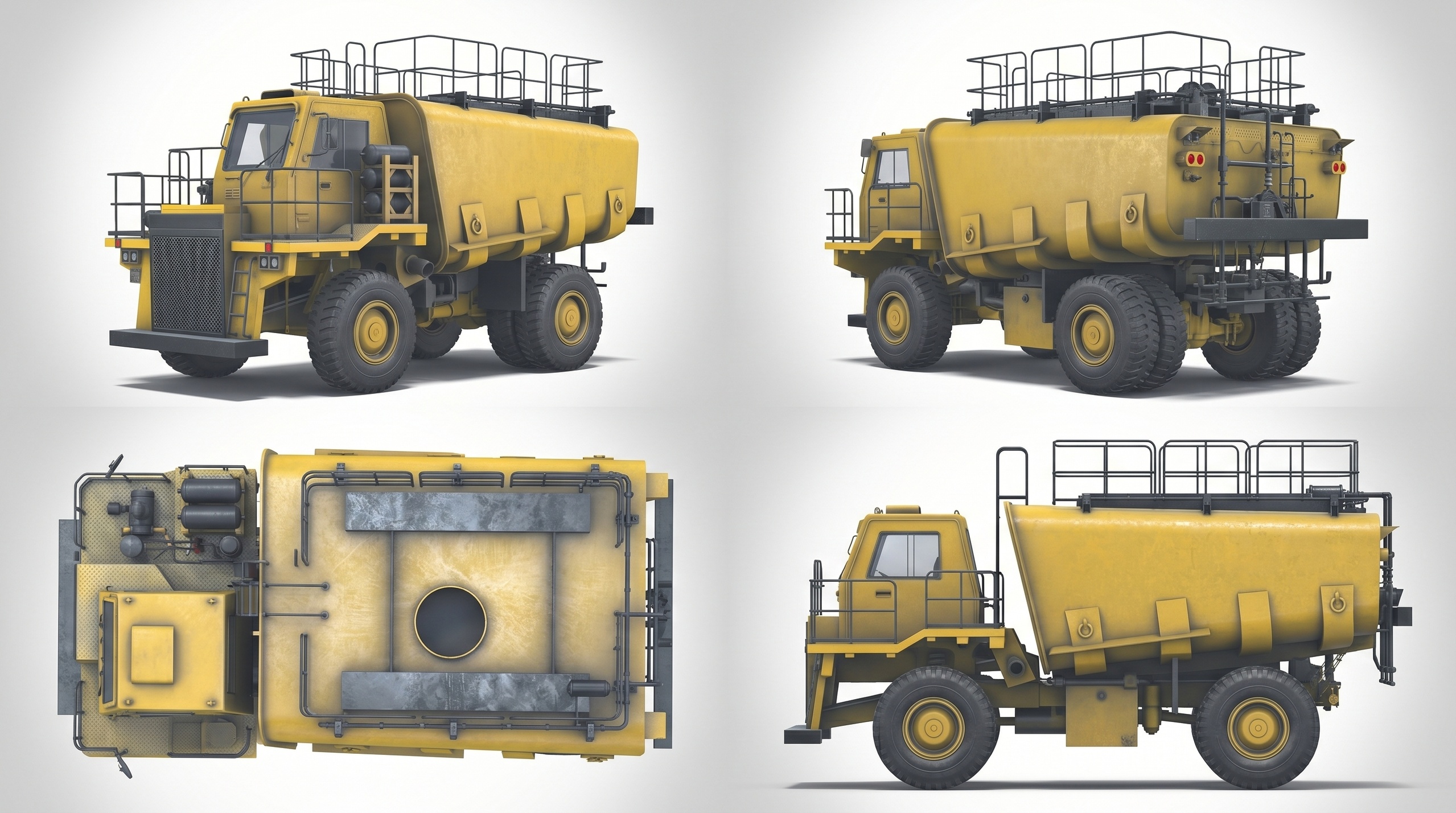 Media 1 for listing Water Tank Opencast Mines 3D model
