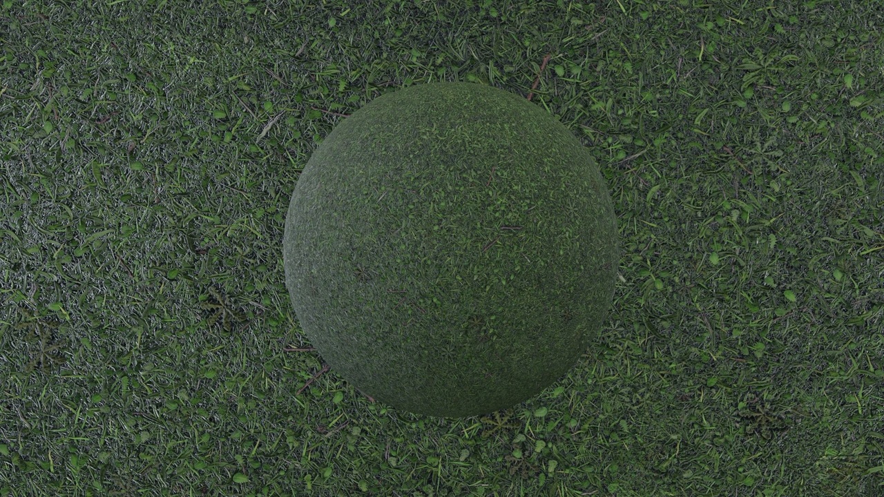 Media 1 for listing Realistic Grass Ground – 5 PBR Materials