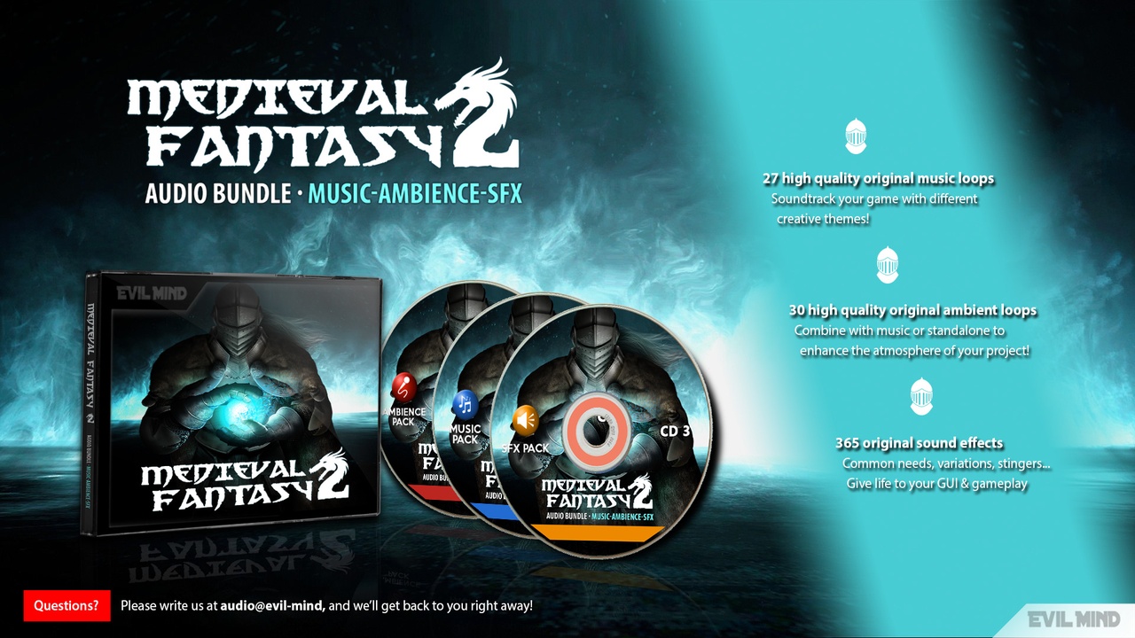 Media 1 for listing Medieval Fantasy Audio Bundle 2