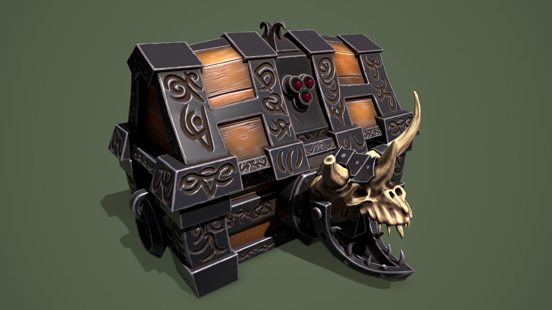 141 Rune Rune chest and ingots | Fab