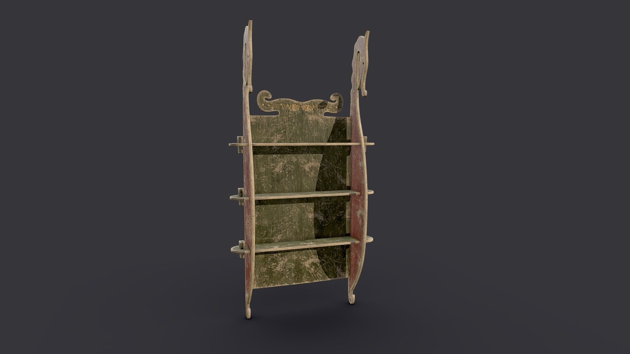 Media 1 for listing Dragon Wall Shelf