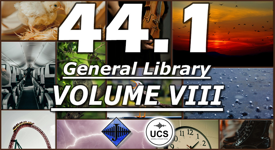 44.1 General SFX Library (Volume VIII) | Fab