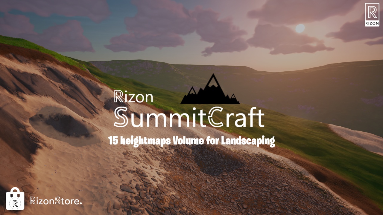 Media 1 for listing Rizon SummitCraft - Volume 1 (Terrains Height maps)