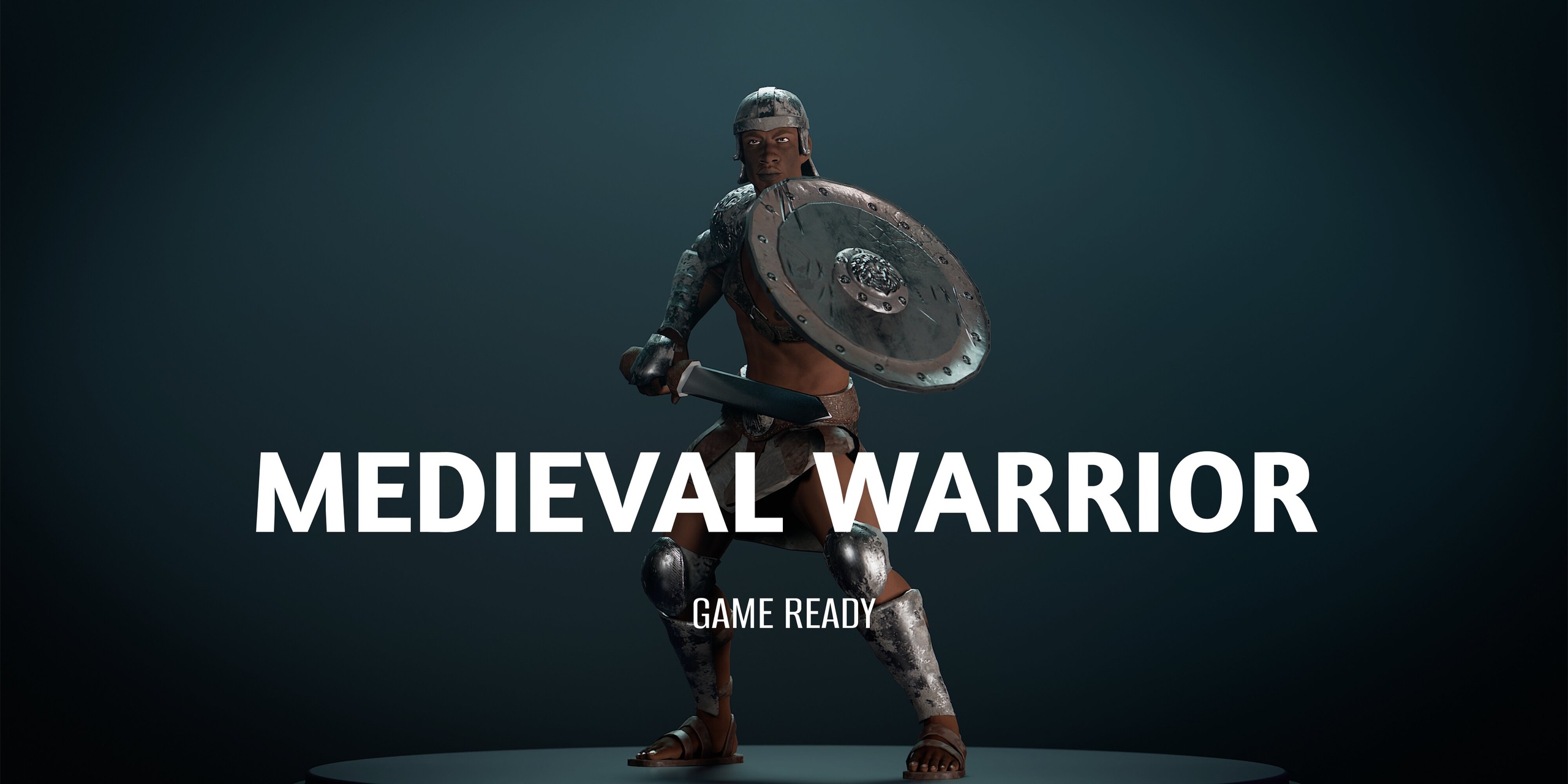 Media 1 for listing Medieval Warrior – Game Ready Character