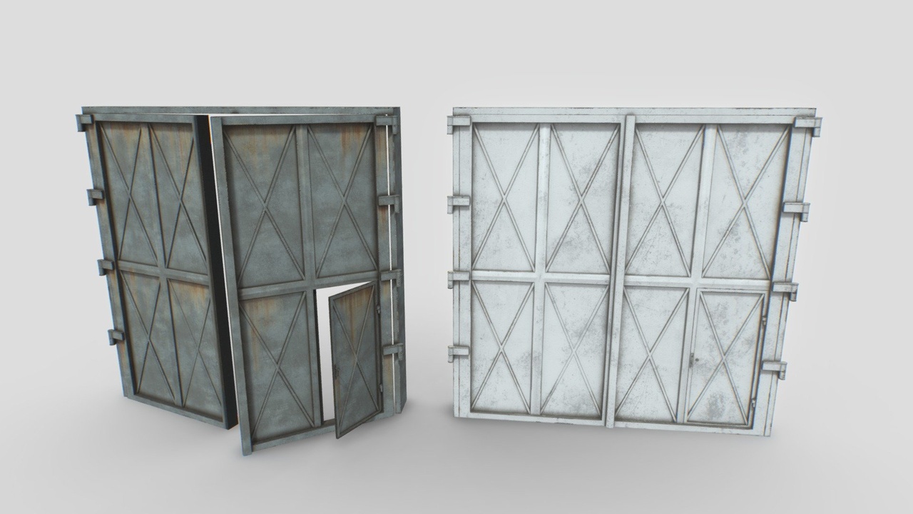 Metal Gate Rfa Industrial metal gate 1 | Fab