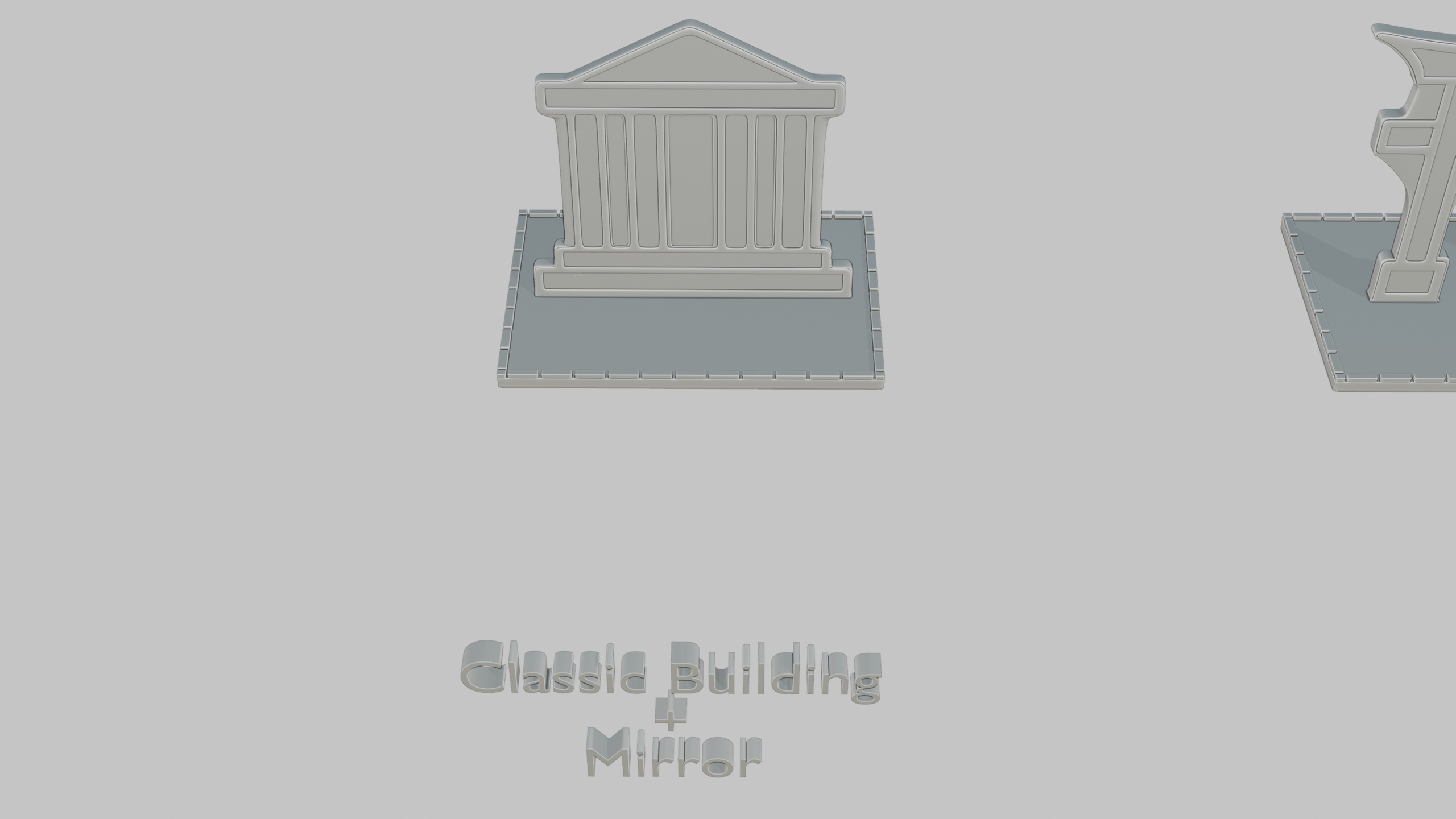 Construction Buildings Mini Pack โ Emoji Statues | Fab