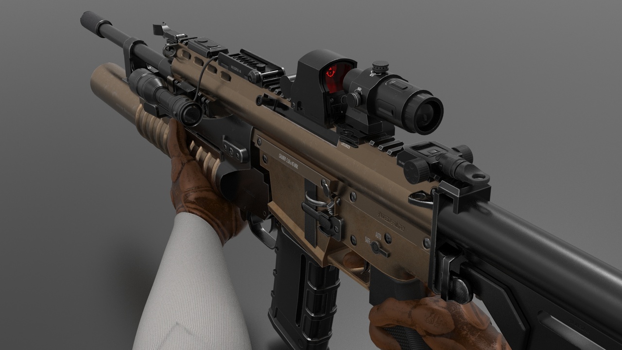 MK2 Grenade Launcher (Fps - Tps)