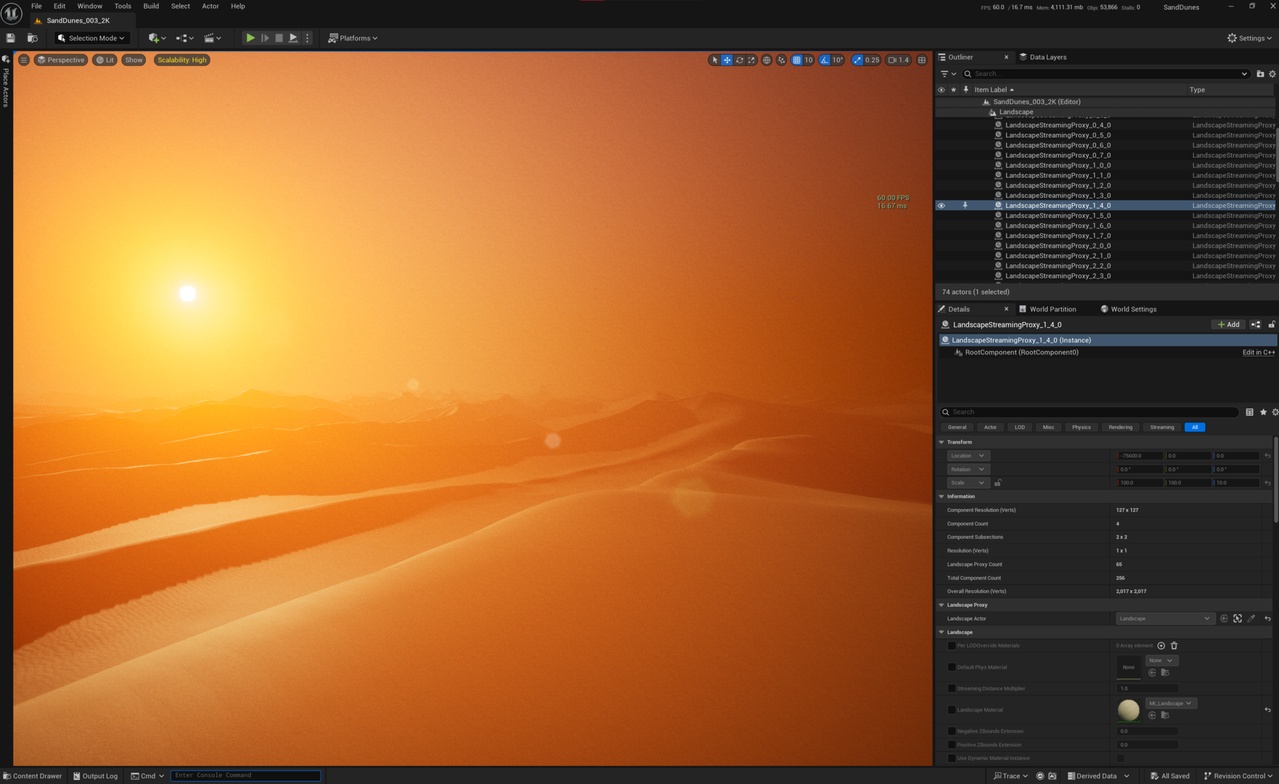 Media 1 for listing Sand Dunes 003 - Basic Landscape Pack