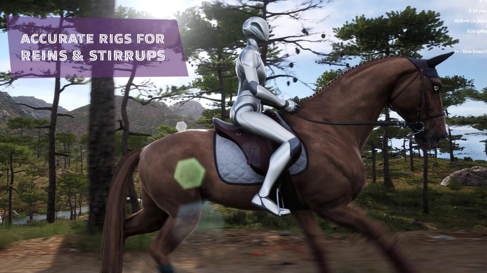Complete Horse Riding System: Rideable Mount | Fab