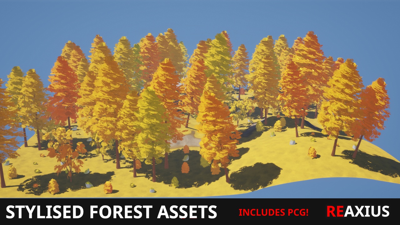 Media 1 for listing Stylised Forest Assets (PCG Graph Included)
