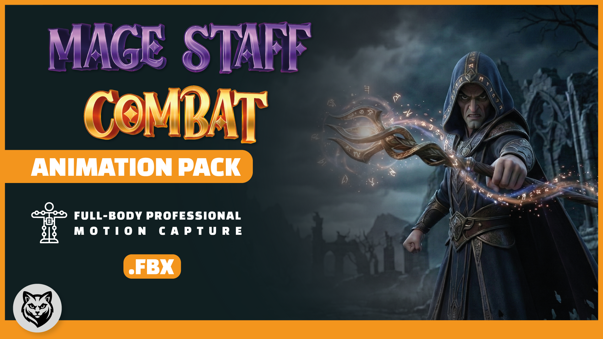 Mage Staff Combat Animation Pack | Fab