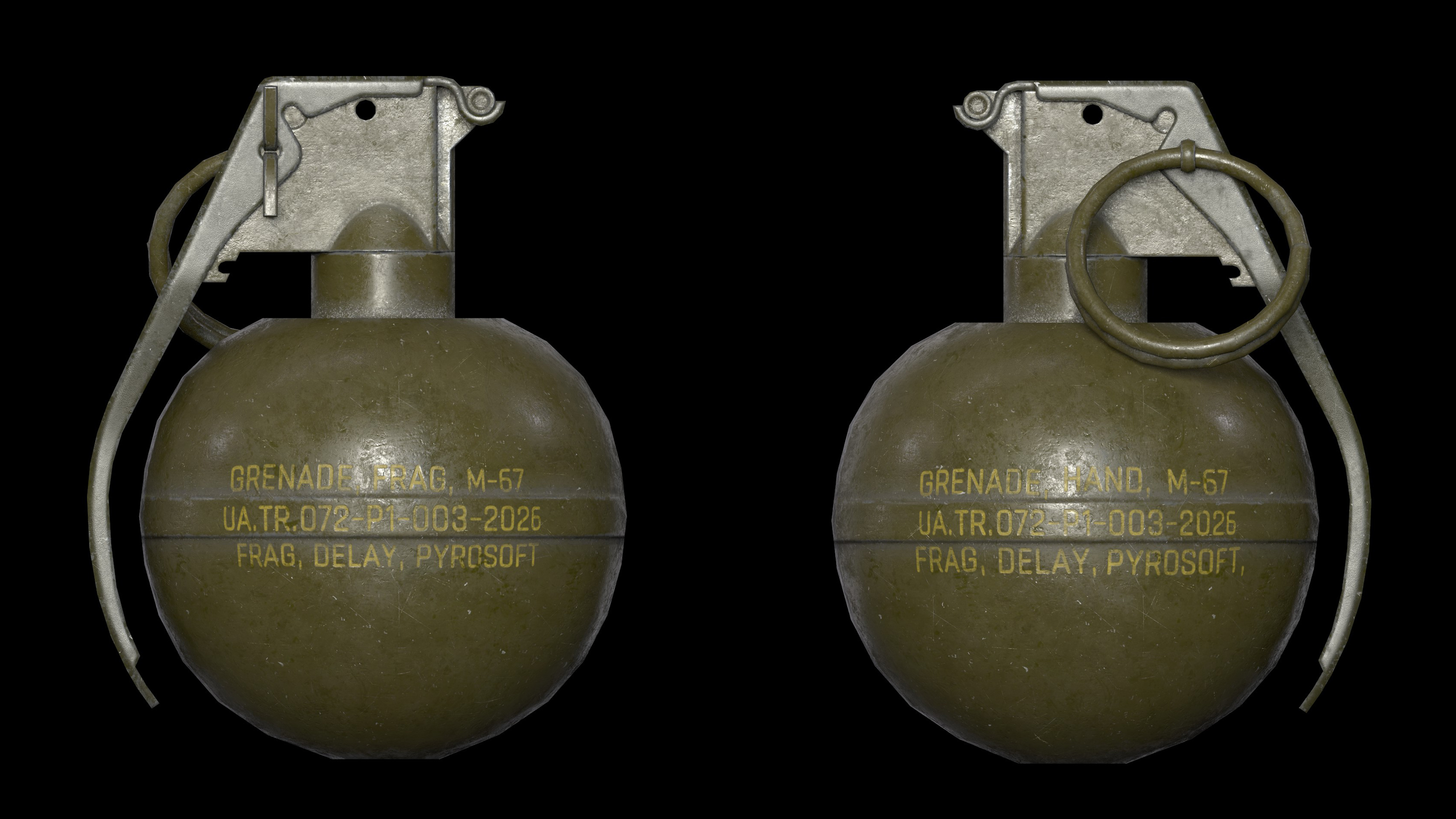 M 67 Frag Grenade | Fab