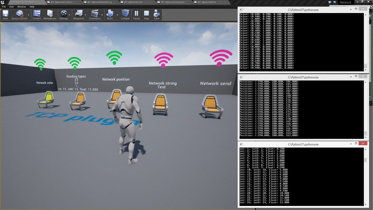 Media 1 for listing TCP Blueprint Plugin