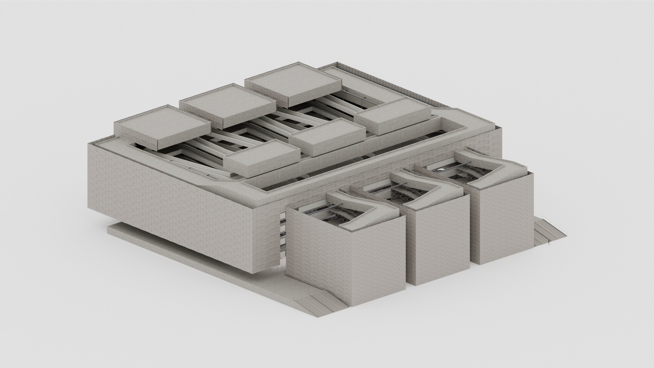 Media 1 for listing Brutalist Industrial Building 10