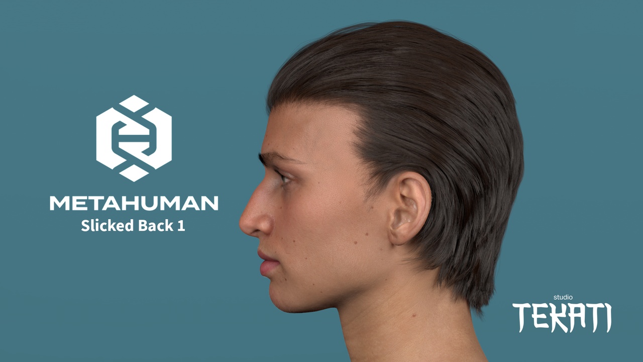 MetaHuman Slicked Back 01 ilanı için 1. medya
