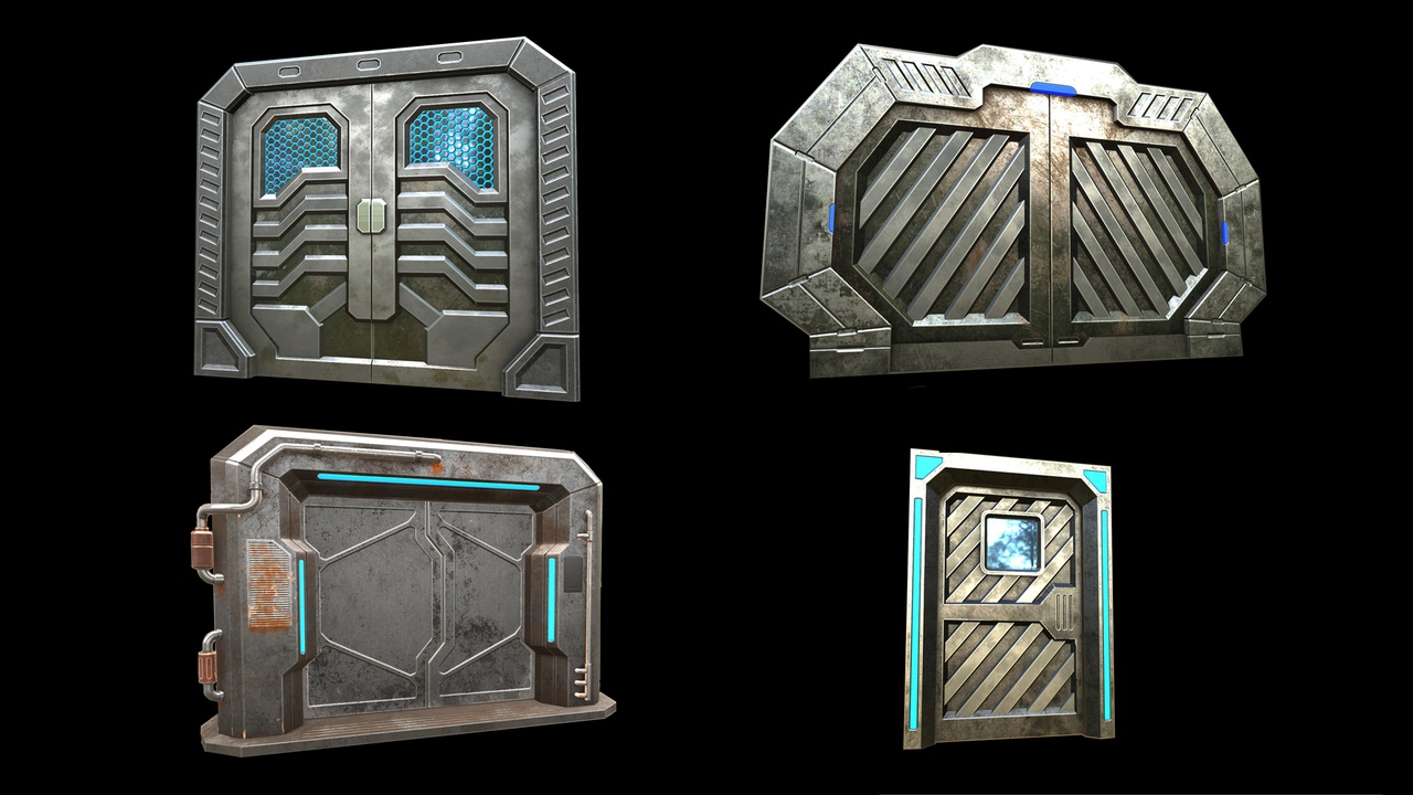 Media 1 for listing Sci Fi Doors