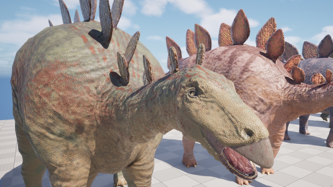 Media 1 for listing Stegosaurus Character from the Jurassic