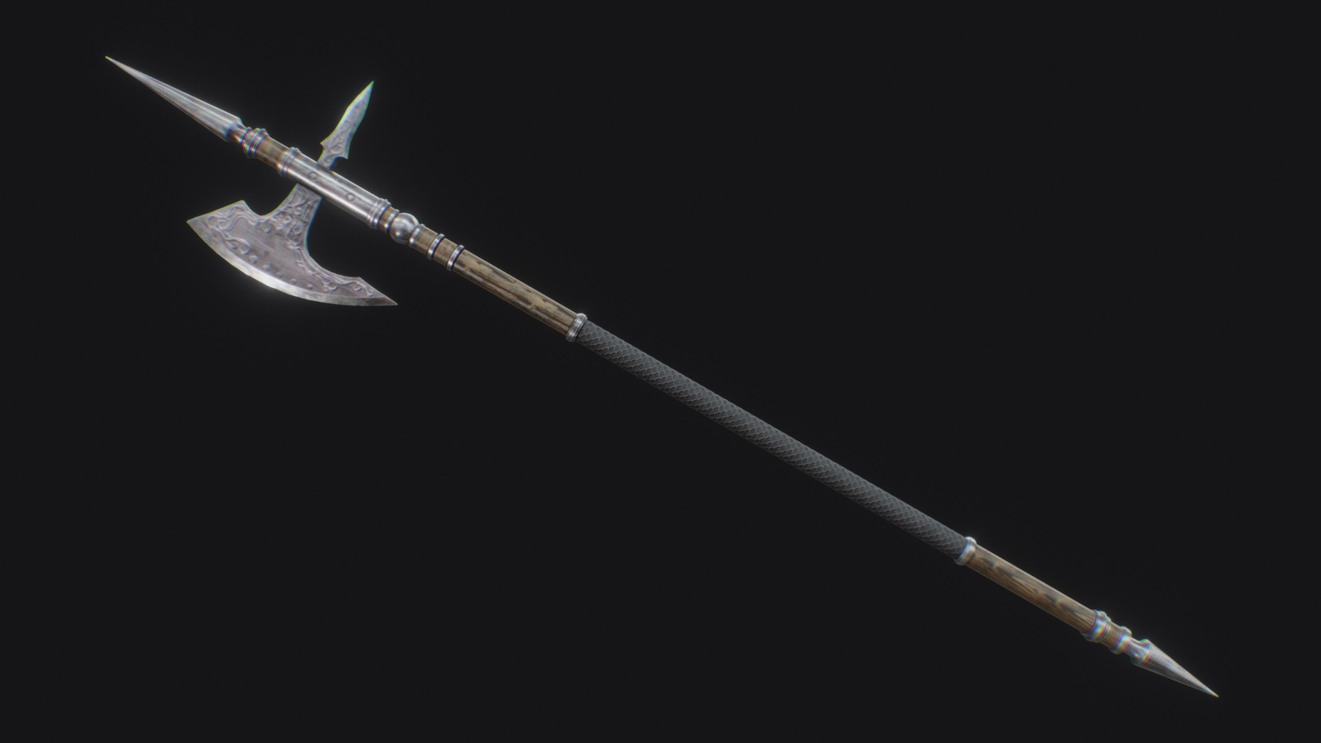 Fantasy halberd | Fab