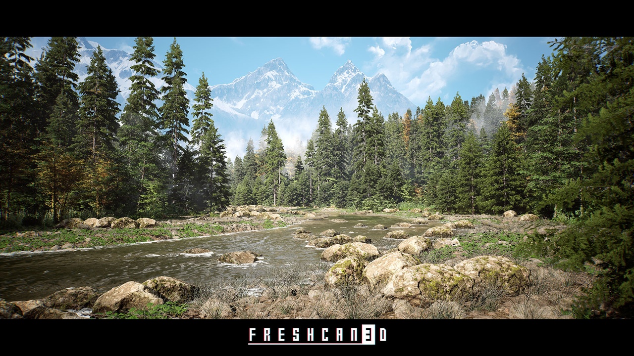 Média 1 pour l'article Forest Essentials ( Forest Environment , Procedural Mountain Forest, Forest )