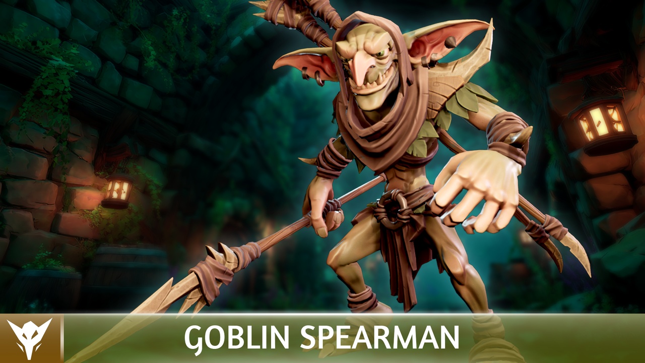 Media 1 for listing Stylized Goblin Spearman