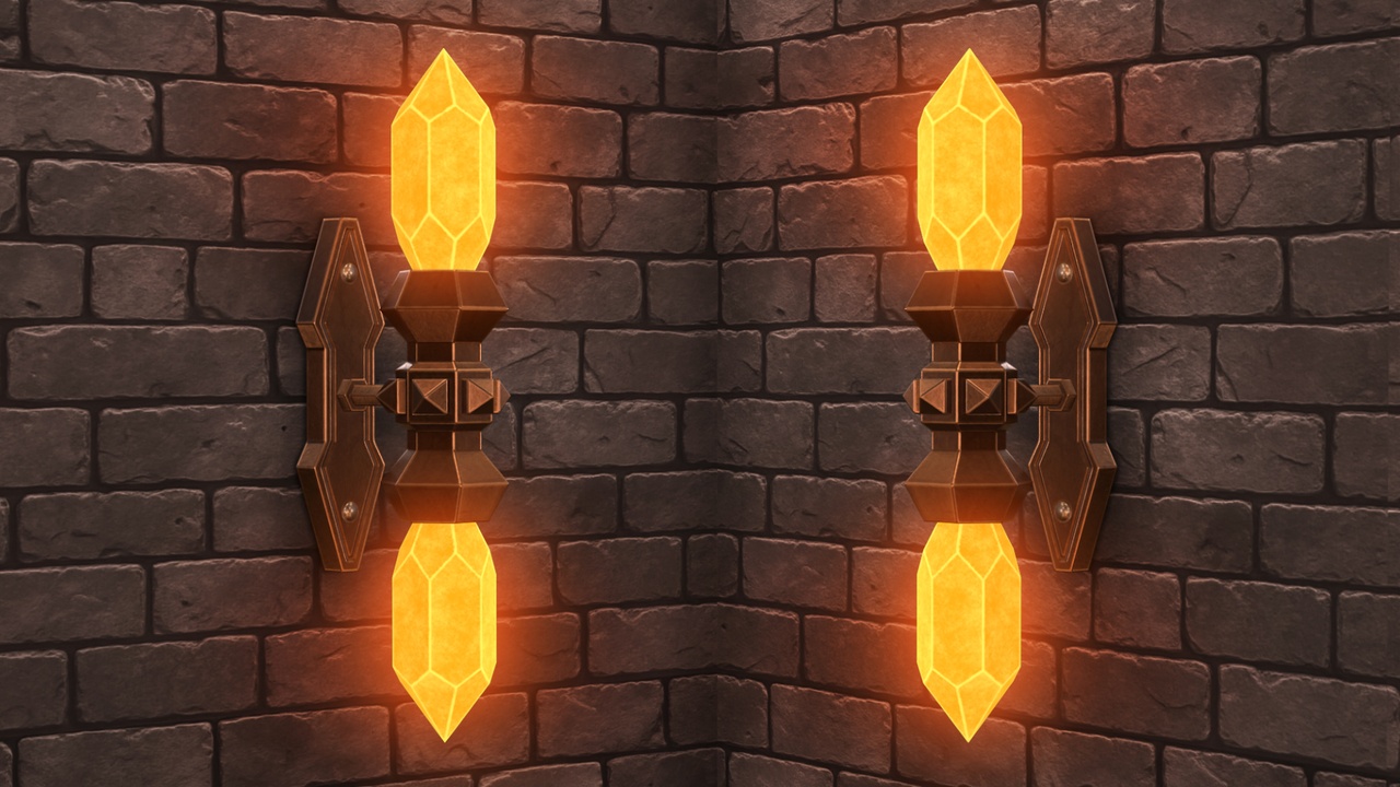Media 1 for listing Medieval Wall Torch_1