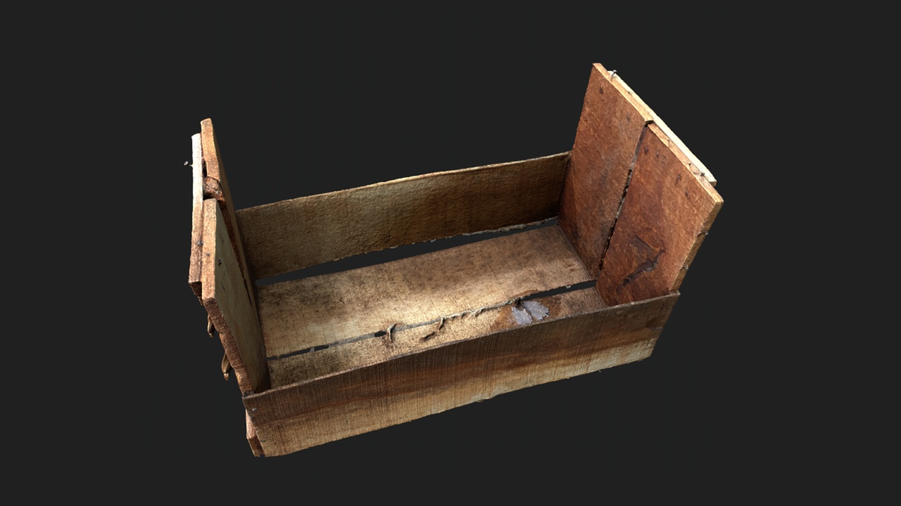 Media 1 for listing Wooden Fruit Crate - Scanned Asset + Game Ready