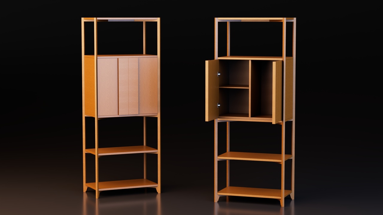Media 1 for listing Wooden Bar Cabinet