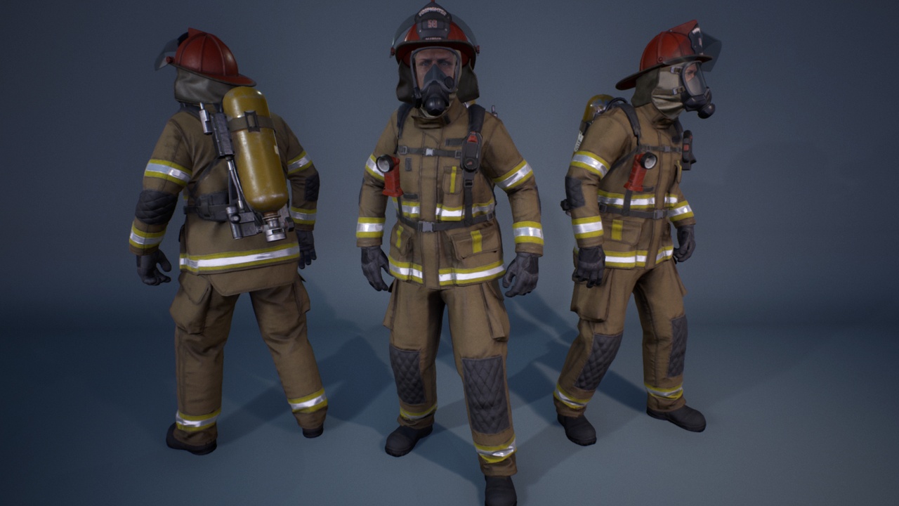 Media 1 for listing Character Factory Vol7 Firefighter