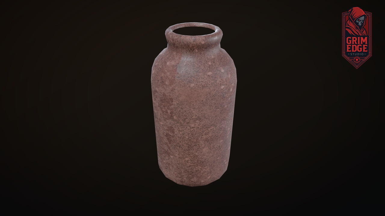 Media 1 for listing Medieval Pottery Long Jar