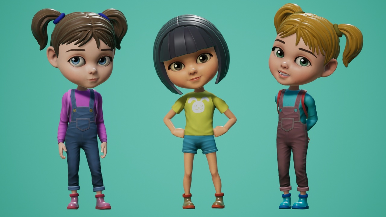 Media 1 for listing Cartoon Girl