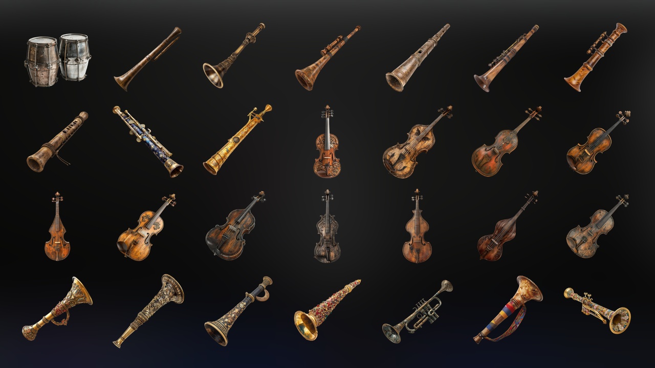 Media 1 for listing Instruments - Icon Pack