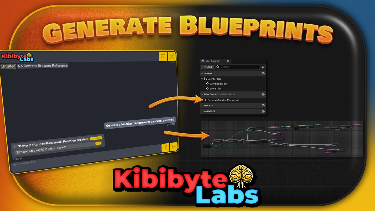 Media 1 for listing Blueprint Generator Ai - Kibibyte Labs (Engine Assistant)