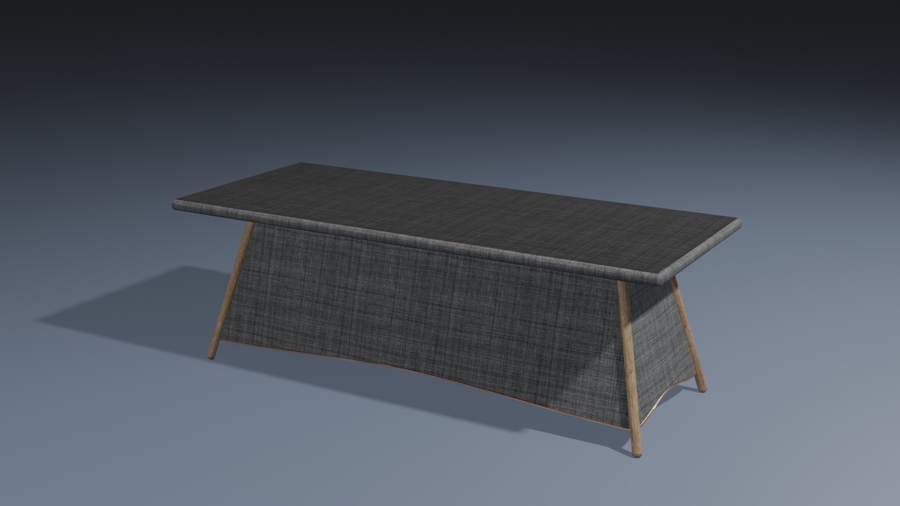 Media 1 for listing 8-Seat Outdoor Dining Table (Light Fabric Edition) - Urban Dusk Collection