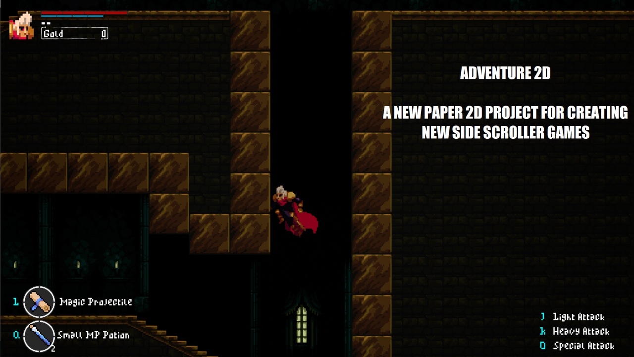 Paper 2d Sample Adventure 2D - A Paper 2D Project Template