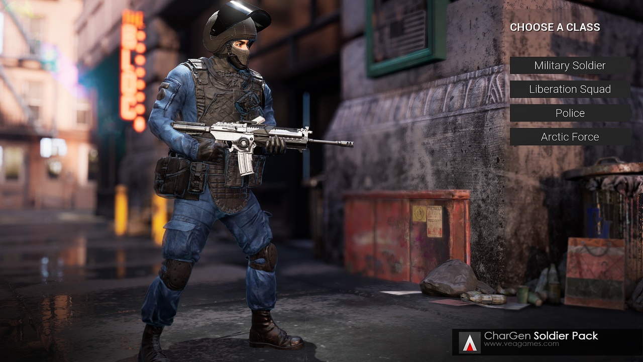Media 1 for listing Modular Military Police Counter-Terrorist SWAT Pack