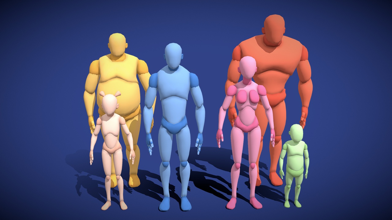 Media 1 for listing Humanoid Mannequins Collection