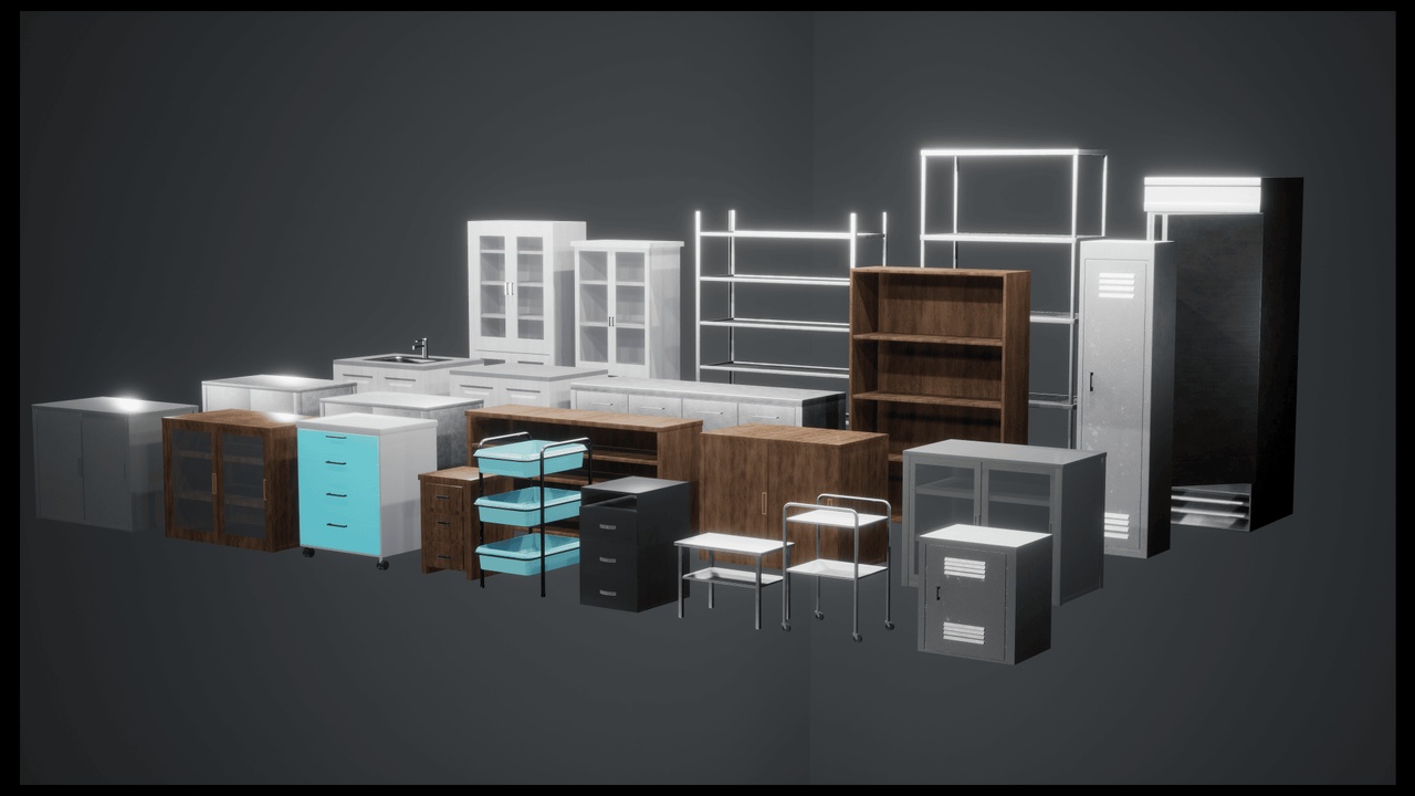 Media 1 for listing Cabinets & Shelves - 22 Assets