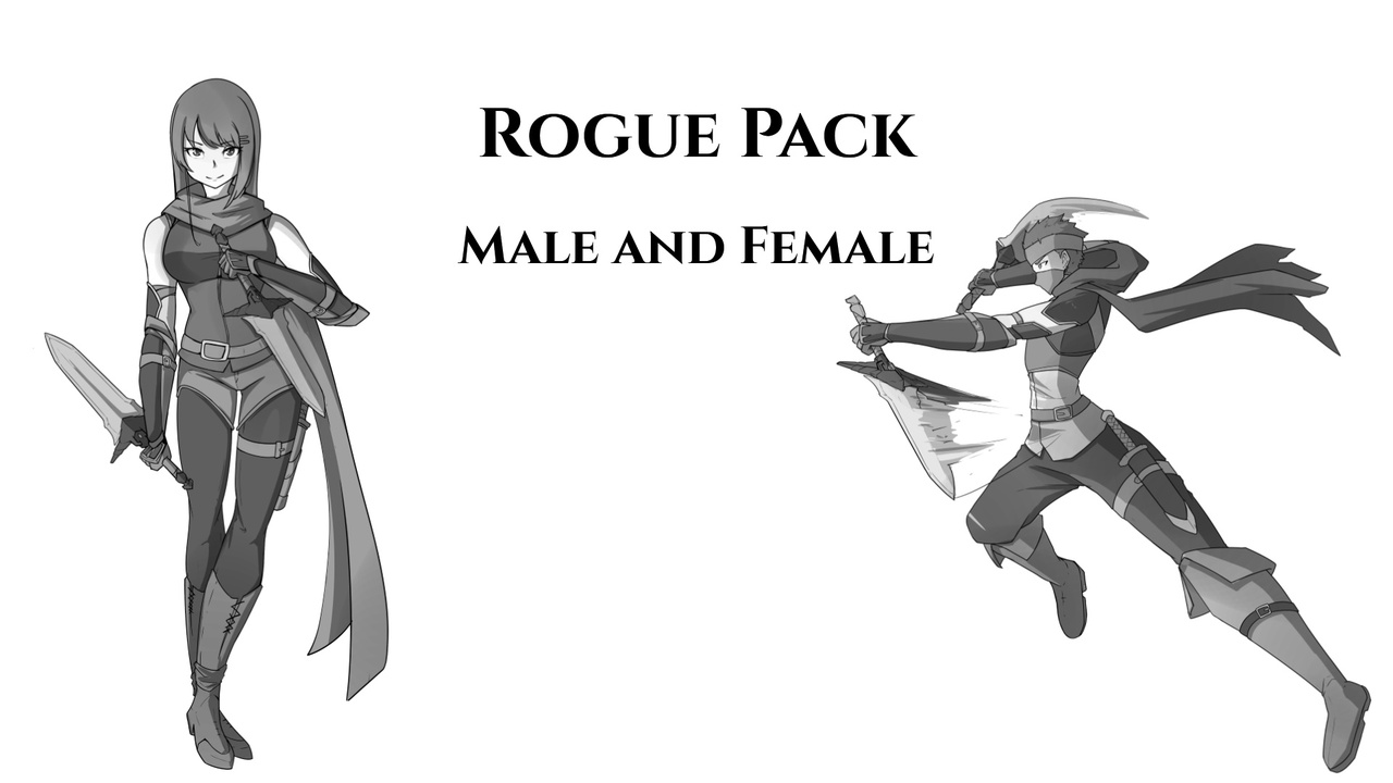 Media 1 for listing RPG - Rogue Voice Pack (Male and Female) - Bundle