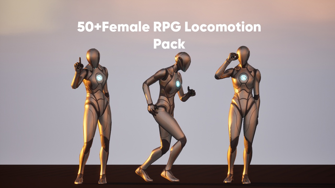 Media 1 for listing RPG Locomotion Animation Pack Mocap