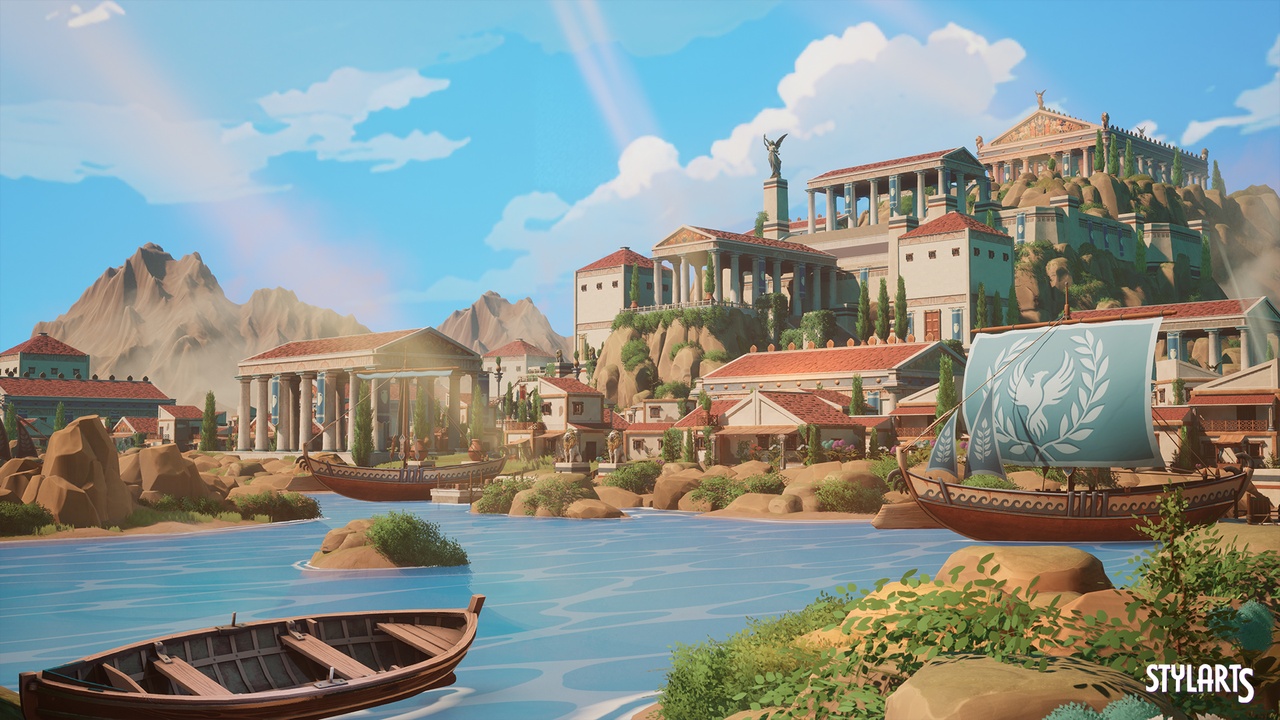Media 1 for listing Stylized Ancient Athens
