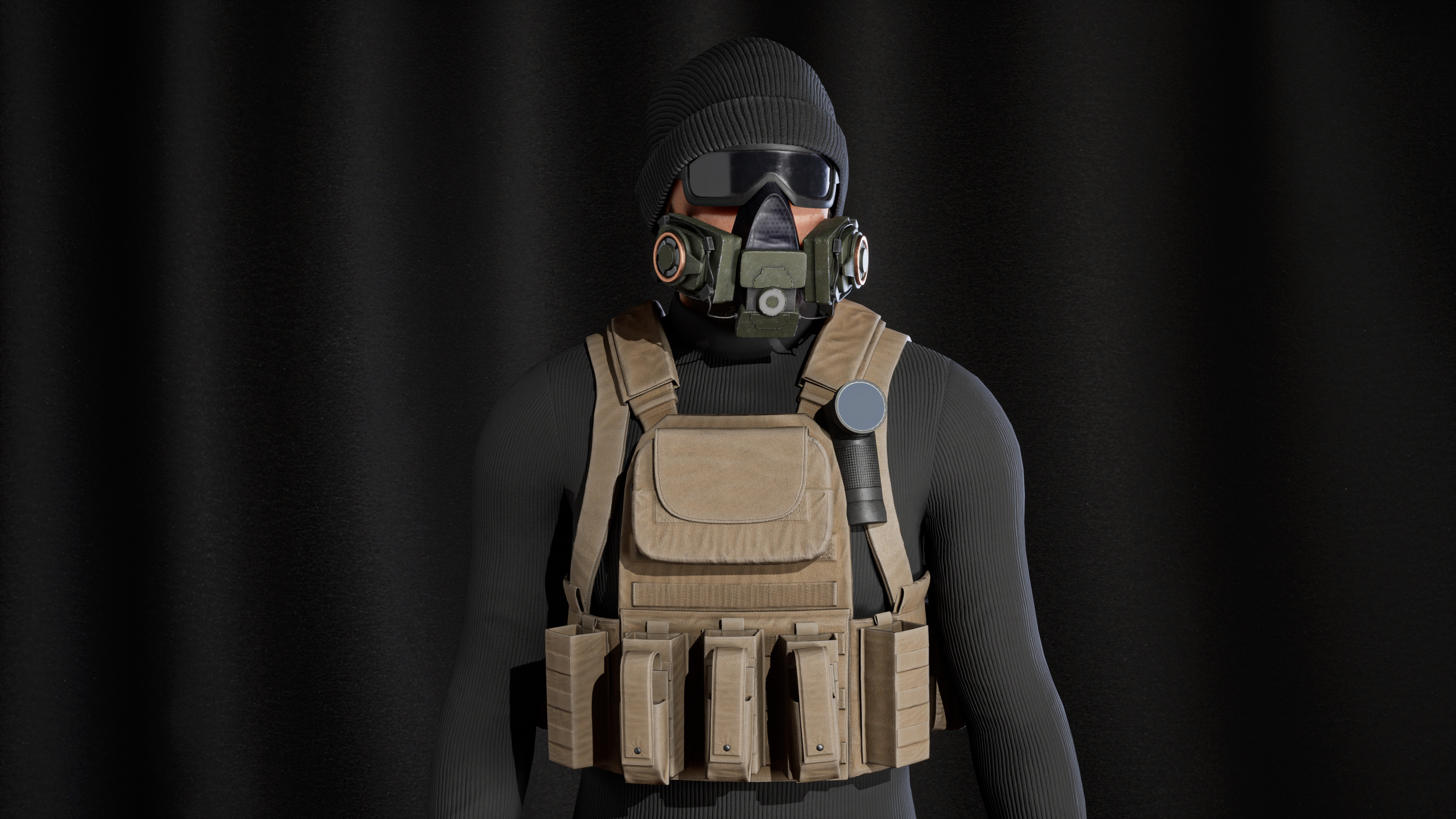 Modular Soldier Character | Fab