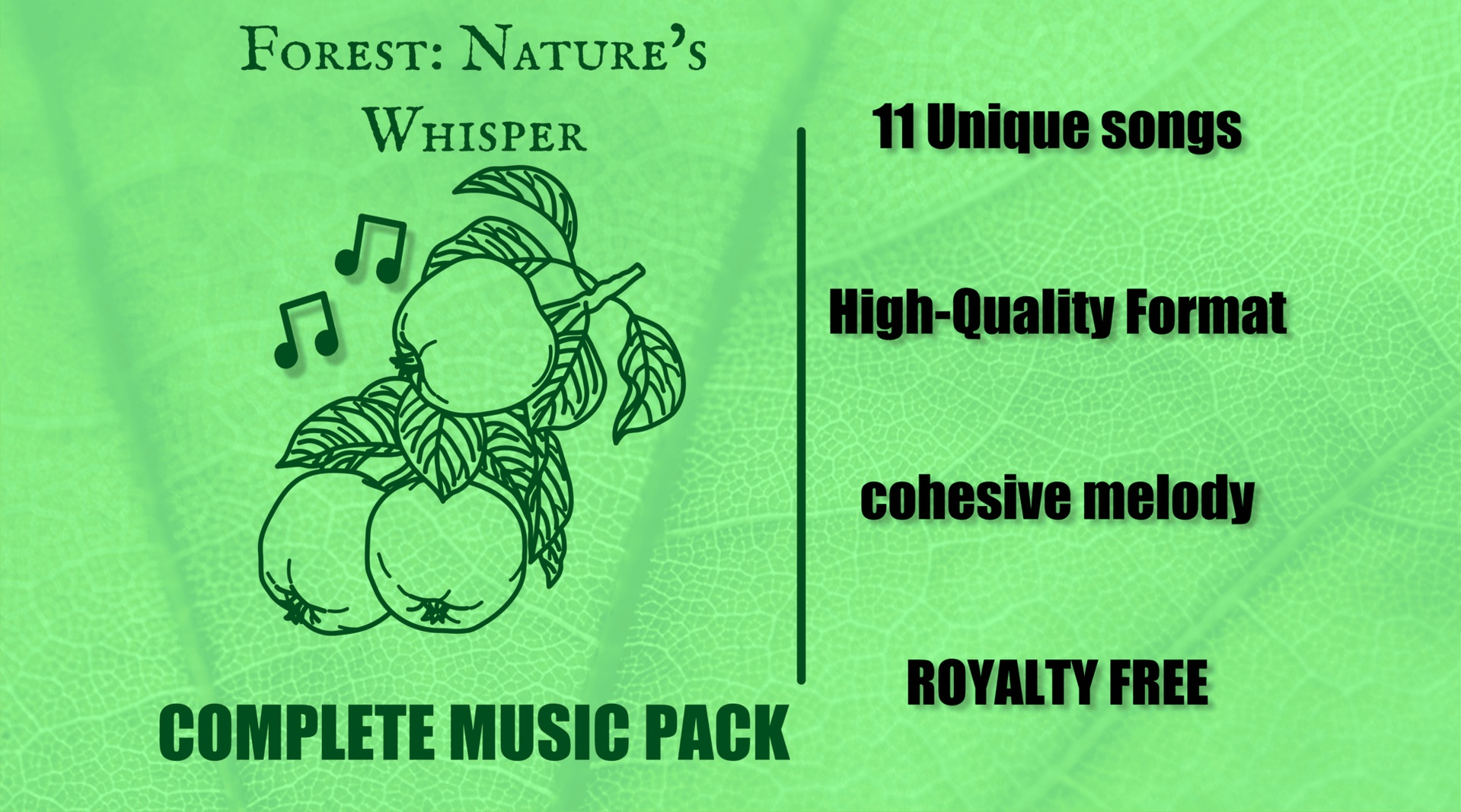 Media 1 for listing Forest: Nature's Whisper Complete Music Pack
