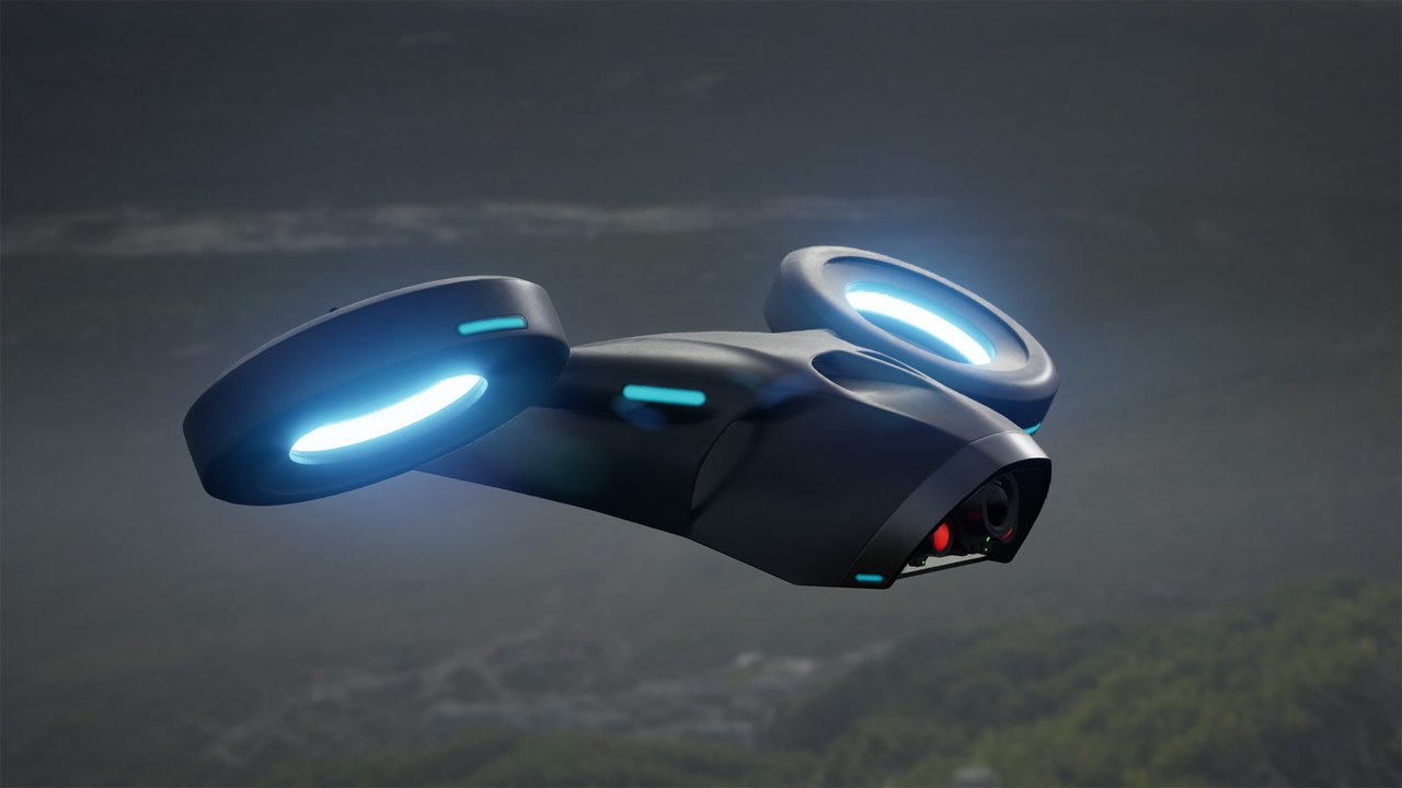 Media 1 for listing Sci-Fi Drone 03