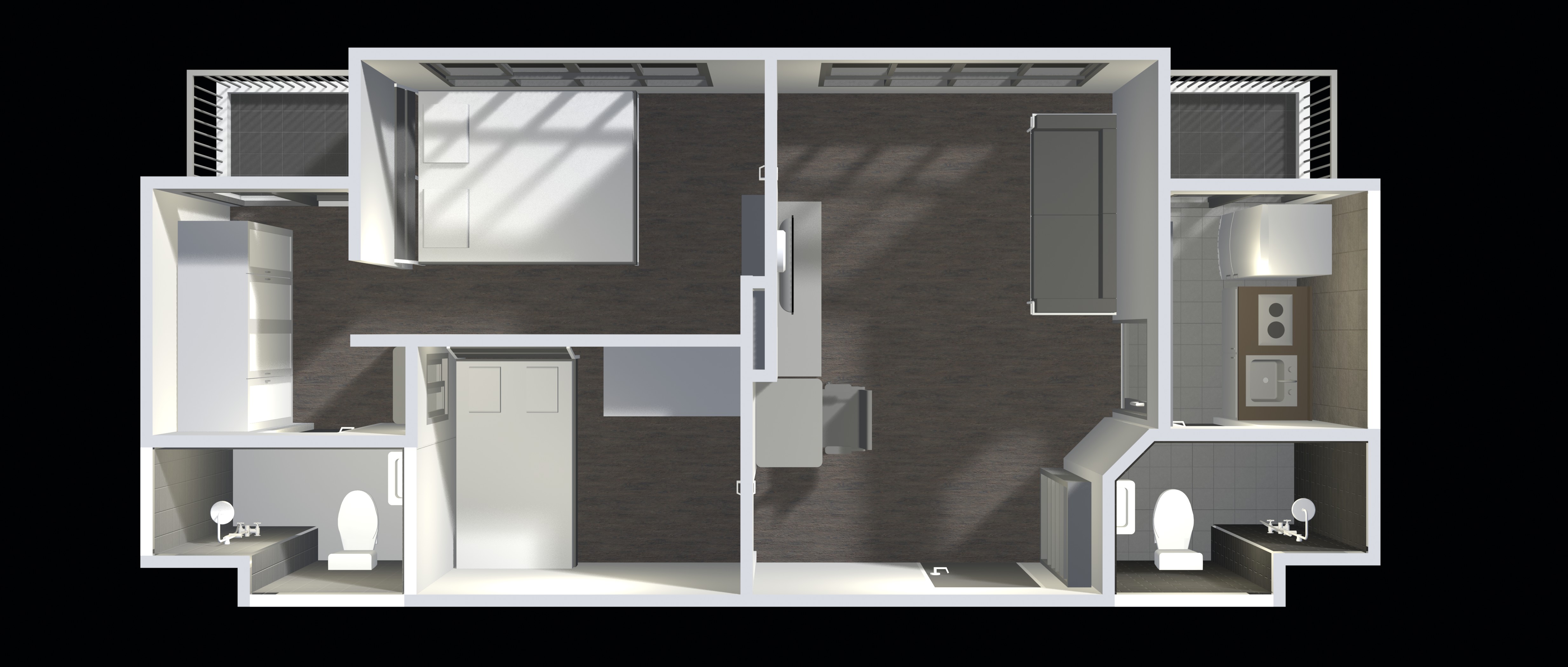Apartment room 25-70 | Fab