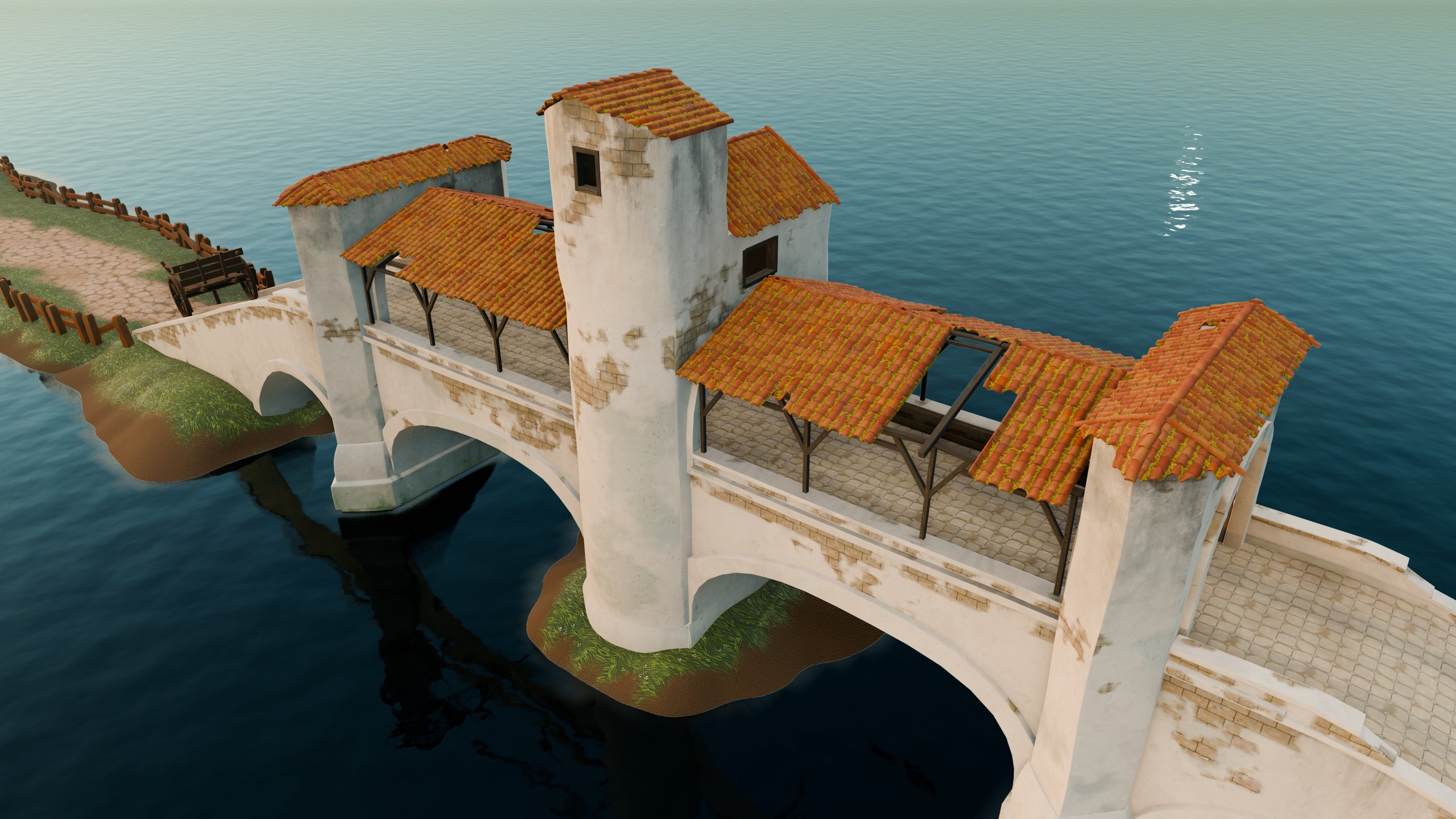 Stylized Bridge gameready | Fab