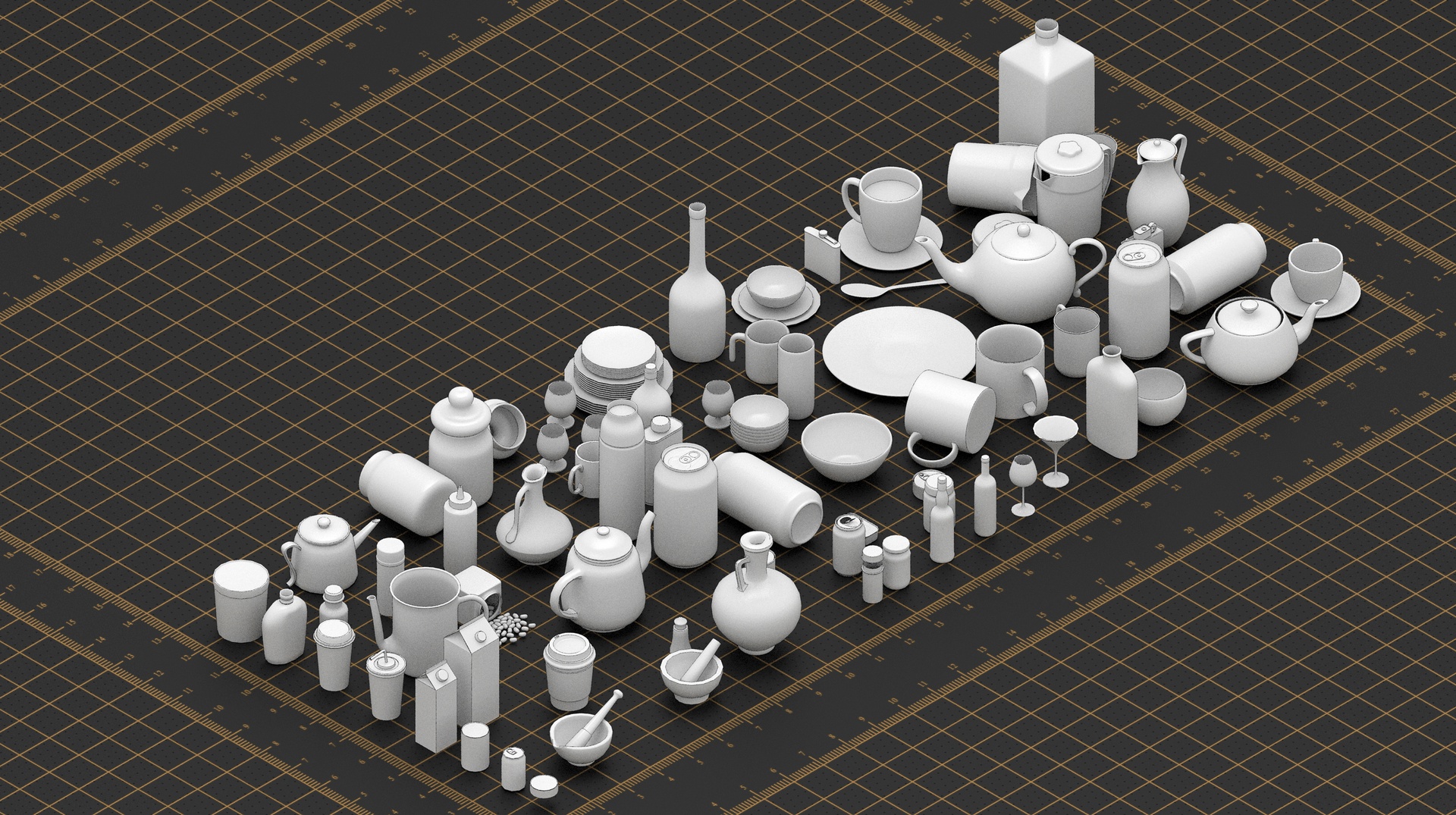 Media 1 for listing Basemesh canteen collection